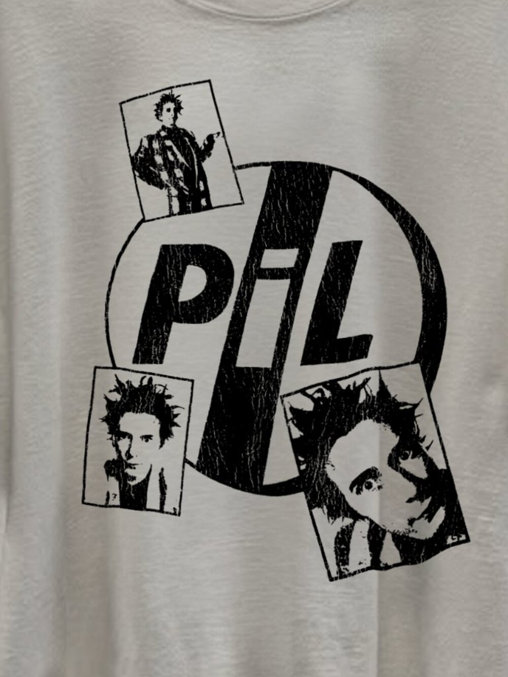 Rare PIL Washed White Tee - Picture 2 of 5